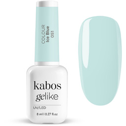 Kabos Gelike Lakier hybrydowy do paznokci kolorowy niebieski
