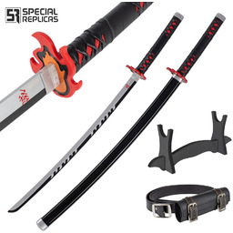 Miecz Katana Demon Slayer Tanjiro Kamado''s Drewniany JT10666