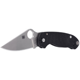 Nóż składany Spyderco Para 3 Black G10, Satin