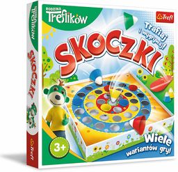 Trefl Skoczki Rodzinna Gra Zręcznościowa z Bohaterami Bajki
