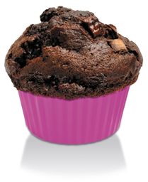 Silikonowe foremki do dużych muffinek (4 w opakowaniu)