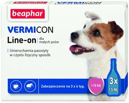 VERMICON Line-on Pies S poniżej 15kg (pipeta 3