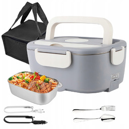 Elektryczny Lunchbox Podgrzewacz Termos Obiadowy