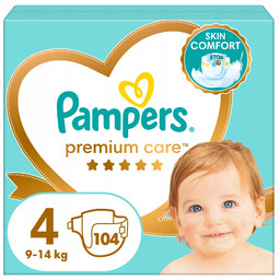 Pampers Premium Care pieluszki pieluchy rozmiar 4, 104