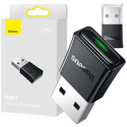 BASEUS Adapter Bluetooth BA07 USB-A BT 5.3 (czarny)