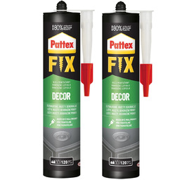 Klej montażowy PATTEX Fix Decor, 2 szt. -