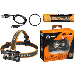 Latarka czołowa Fenix HM65R IP68 Usb-c 1400 lm