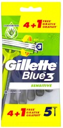 GILLETTE Blue III Sensitive jednorazowa maszynka 5szt.