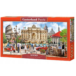 Puzzle 4000 elementów. Blask Rzymu. Castorland