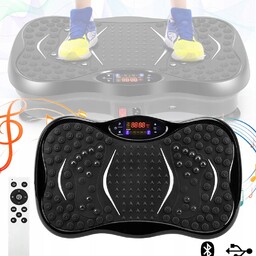 Platforma Wibracyjna Wibrująca Treningowa Masażer Z Pilotem