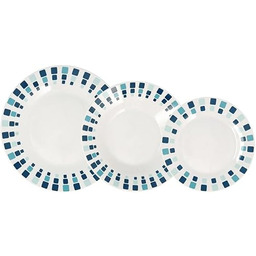 Quid 5424051 Simetric Zastawa stołowa Porcelana 18 Pieces