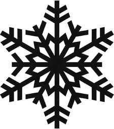 Podstawka pod kubek - Śnieżynka - 10 cm