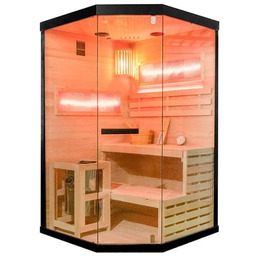 Sauna fińska pięciokątna 2 osobowa wysokotemperaturowa 3,5KW Harvia