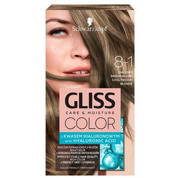 Schwarzkopf Gliss Color Krem koloryzujący nr 8-1 Chłodny
