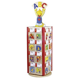 Goki Gry edukacyjne, wyświetlacz z literami, wielokolorowy (66973)