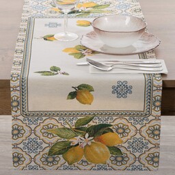 Eurofirany Obrus bieżnik 40x100 Cho 009 naturalny żółty