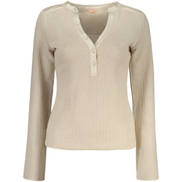 BEŻOWY SWETER DAMSKI GUESS JEANS