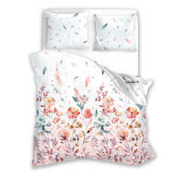 Faro Pościel satynowa 140x200 Milagro Verde 001 biała