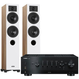 YAMAHA Zestaw stereo MusicCast R-N800A + INDIANA Line