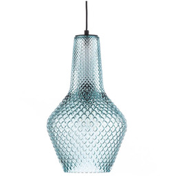Lindby - Drakar Lampa Wisząca Ø25 Jasny Niebieski