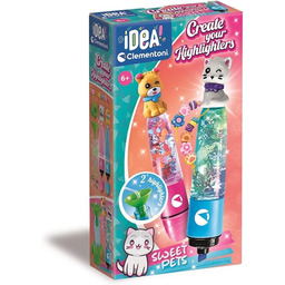 Clementoni Idea Create Your Highlighters: Sweet Pets laboratorium