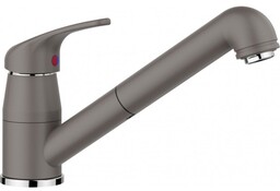 BLANCO 526936 Bateria DARAS-S Silgranit-Look wulkaniczny szary