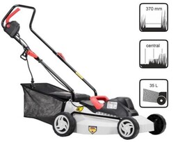 Kosiarka elektryczna NAC LE15-37-PB-S moc 1500W szerokość koszenia