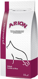 Arion Premium, jagnięcina i ryż - 10 kg