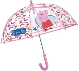 Parasol parasolka dla dzieci przezroczysta 75107 ŚWINKA PEPPA