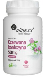 Aliness, Czerwona koniczyna, Suplement diety, 90 kaps.