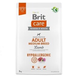 Brit Care Dog Hypoallergenic Adult Medium Breed Lamb