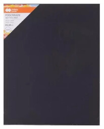 Podobrazie bawełniane 24x30cm czarne HAPPY COLOR - GDD