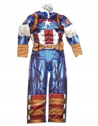 Strój Kapitan Ameryka Kostium Avengers 7-8 l nowy