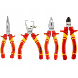 Zestaw Szczypiec Izoolowanych Dla Elektryka Kombinerki 1000V 160mm