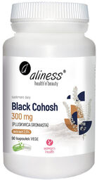 Aliness Black Cohosh, pluskwica groniasta 300 mg, 90