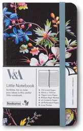 Bookaroo Notatnik Journal A6 Kilburn Black Floral -