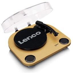 LENCO Gramofon LS-40 Jasnobrązowy