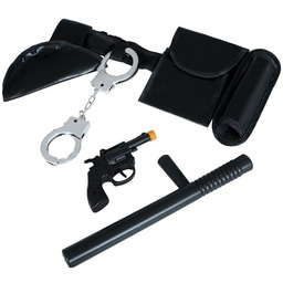 Zestaw Policjanta Dziecięcy 4 el.