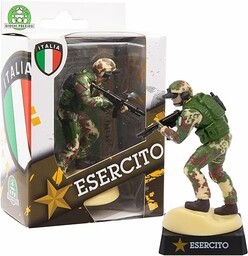 Giochi Preziosi Armia włoska, alpejska postać Rangers spadochroniarz,