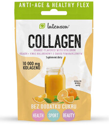 Intenson Kolagen + Kwas Hialuronowy O Smaku Pomarańczowym