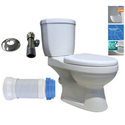 ZESTAW : Kompakt WC premium 76,5x39x72 cm odpływ