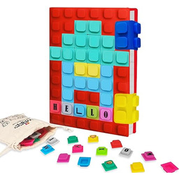 Waff Combo kreatywny M czerwony notatnik