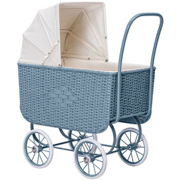 Wózek retro dla lalek Doll Pram Retro Rattan