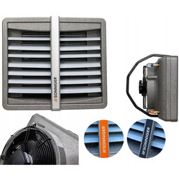 Nagrzewnica Wodna 25kW Ogrzewanie Do Warsztatu Garażu Co