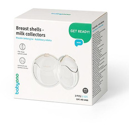 Babyono Muszle laktacyjne - kolektory mleka, 2 szt.