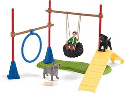 schleich 42536 Zabawa dla psów, dla dzieci