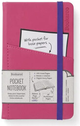 Bookaroo Notatnik Journal Pocket A6 - Różowy -