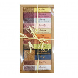 Zestaw prezentowy 12 różnych kadzideł 12 opakowań po