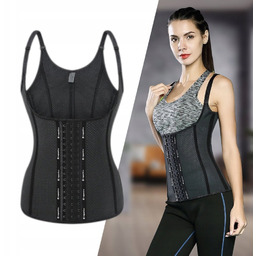 Gorset fitness na ramiączkach stabilizująco wyszczuplający inSPORTline r.