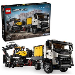 LEGO Technic 42175 Ciężarówka Volvo FMX i koparka